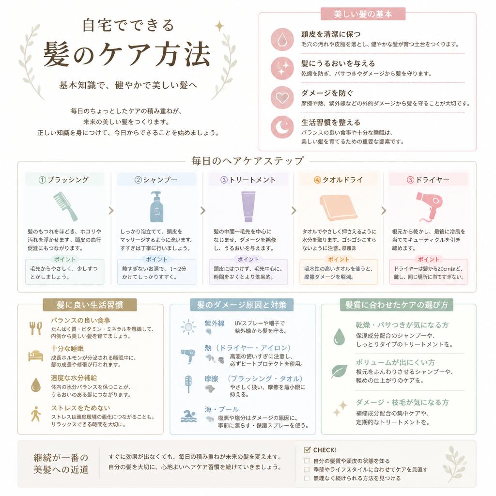 ヘアケアの基本